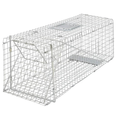 Vidaxl galvanized live trap 80 cm