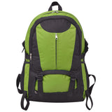 Vidaxl Hucking Backpack 40 l preto e verde
