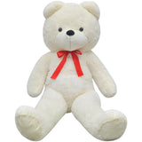 Vidaxl teddybeer 170 cm pluche wit