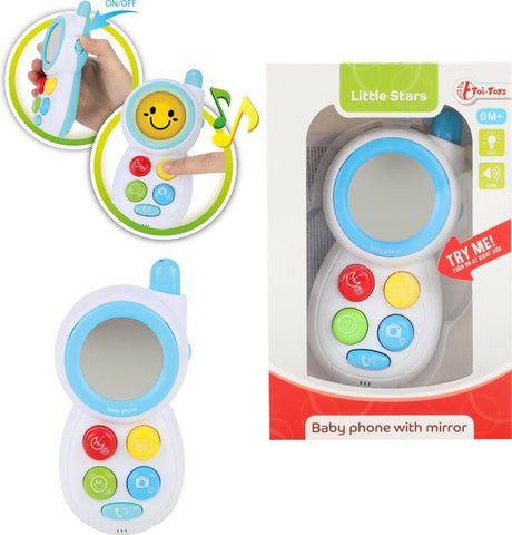 Little stars toi-toys baby phone junior 13cm bel