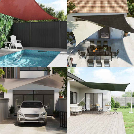 Vidaxx sun sail 160 g m² 2x3 m HDPE taupe