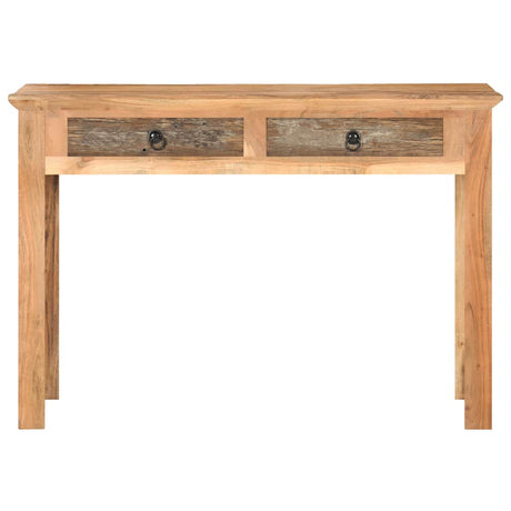 Vidaxl bureau 110x50x75 cm massief gerecycled hout