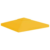 Vidaxl prieverkak 2-warstwowy 310 g m² 3x3 m żółty