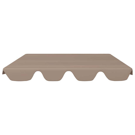 Náhradní skluz Vidaxl pro Swing Bench 150 130x105 70 cm taupe