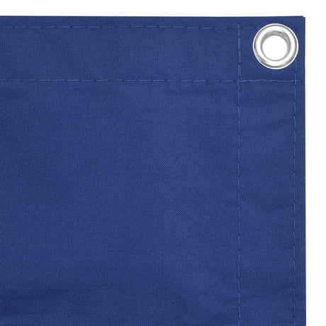 Vidaxl Varanda Screen 75x500 cm Oxford Fabric Blue