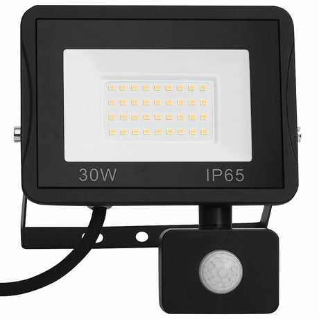 Vidaxl spotlight met sensor led 30 w warmwit