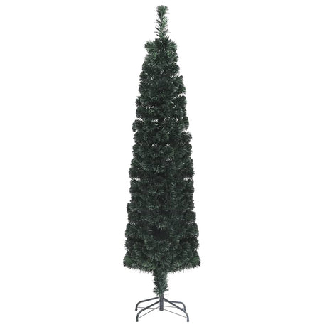 Vidaxl Kunstkerstboom med standard smal 240 cm fiberoptisk