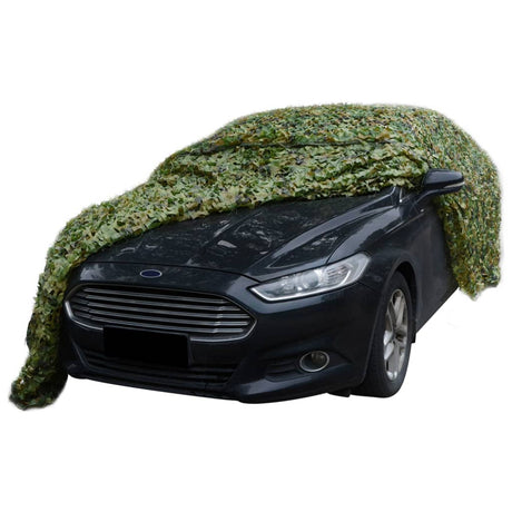 Vidaxl camouflage net with storage bag 2x8 m green