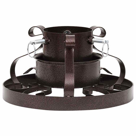 Vidaxl Christmas Tree Stand dans un style antique 29x29x15,5 cm coloré en cuivre