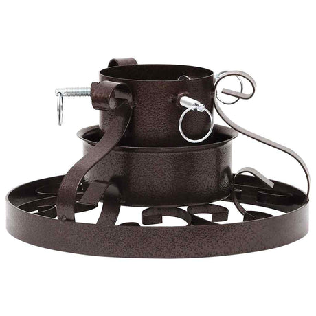 Vidaxl Christmas Tree Stand dans un style antique 29x29x15,5 cm coloré en cuivre