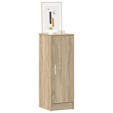Gabinete de sapato Vidaxl 32x35x92 cm Processado Wood Sonoma Oak colorido