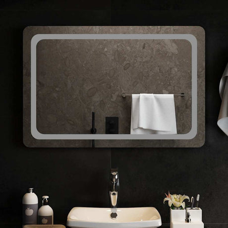 Vidaxx fürdőszobai tükör LED 90x60 cm