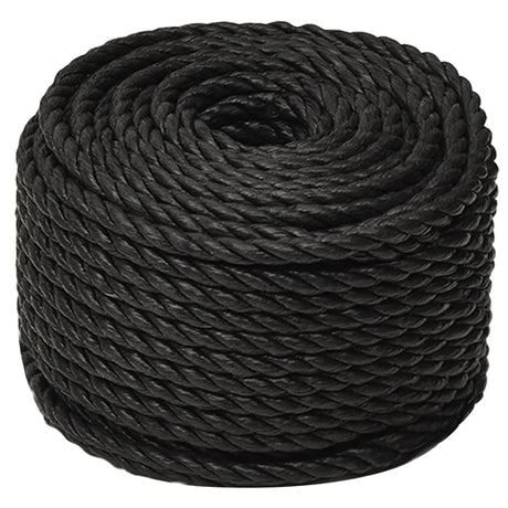 Vidaxx work rope 12 mm 250 m polypropylene black