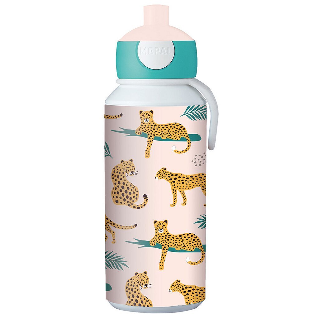 Mepal Pop-up Drénkfläsch Leopard 400 ml