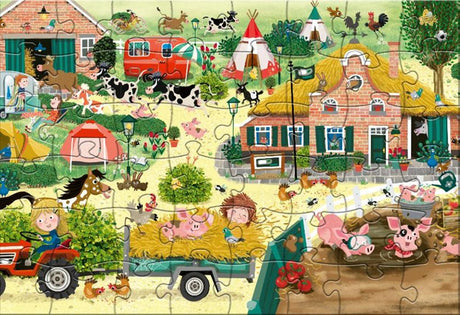 Rebo productions rebo puzzle 48 pieces - cas cato farmer