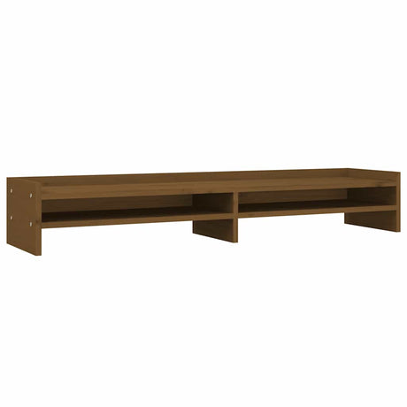 Vidaxxl Monitor Stand 100x24x16 cm mistowood Hunneg brong