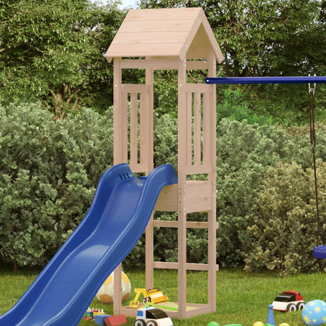VidaXL Play Tower 52.5x46.5x206.5 cm Solid Pinewood