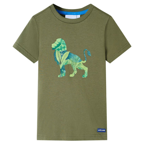 VidaXL barneskjorte 140 khaki