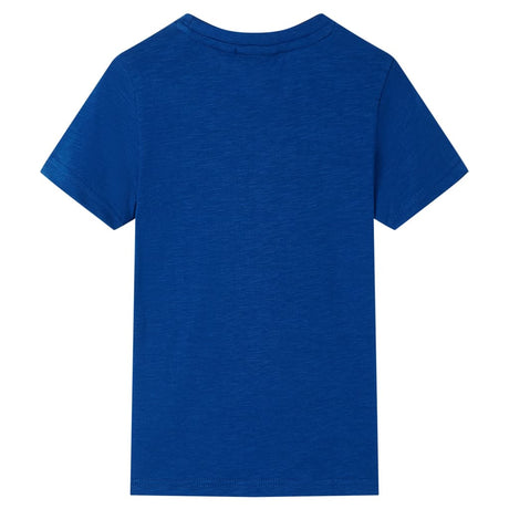 Vidaxl kids' T-shirt 140 dark blue