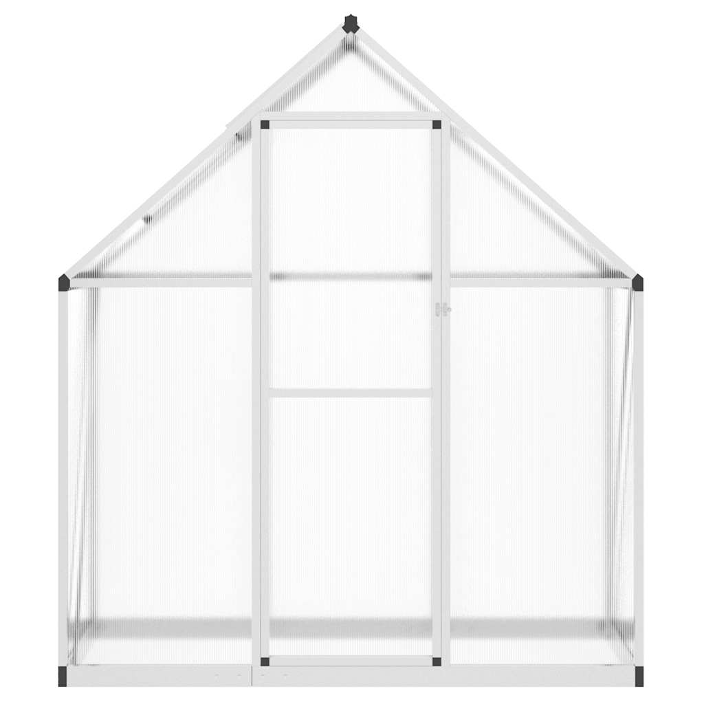 Estufa de jardim Vidaxx com estrutura básica 169x58x195 cm alumínio prateado