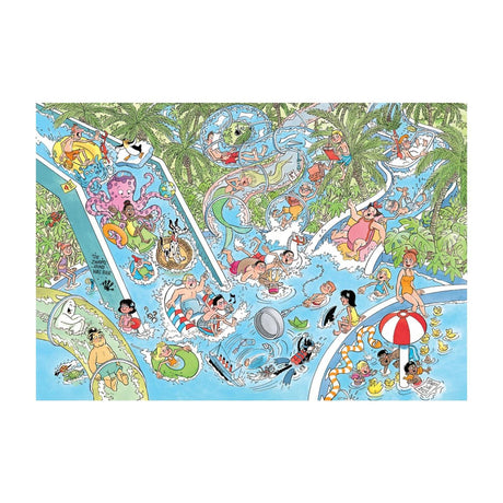 Jumbo puzzle jan van hastering mladi vodni tobogan puzzle jan van hastering junior vodni tobogan nori | 2 kos