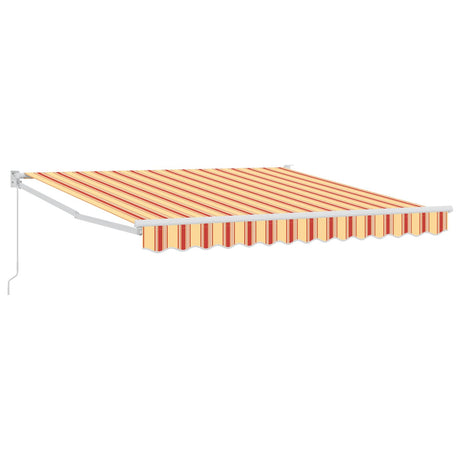 Vidaxl uitschuifbare luifel geel 300 x 250 cm