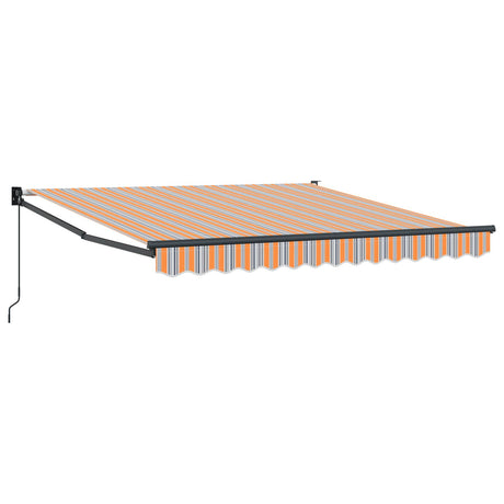 Vidaxl uitschuifbare luifel meerkleurig 300 x 250 x 165 cm