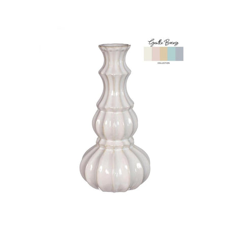 Idéer 4 årstider vase delphi ø10,3xh20cm kremsand