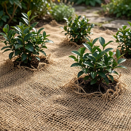 Vidaxl jute dijkmat naturel 1,2 x 50 m