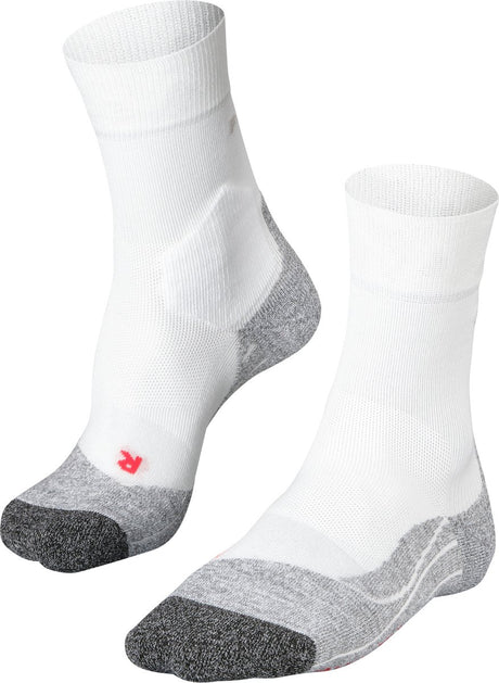 Falke ru3 anti-blister lyocell functional material running socks men white - size 42-43