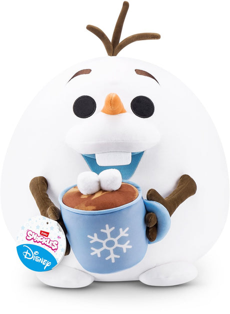 Snackles Disney plush toy of 35 cm (olaf) from zuru