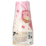 Papstar sett med 10 drikkekopper liten danser papp 0,2l ã˜7x9,7cm