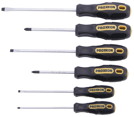 Proxxon schroevendraaier set flex dot screw driver sets 6-te. schl. + phillips