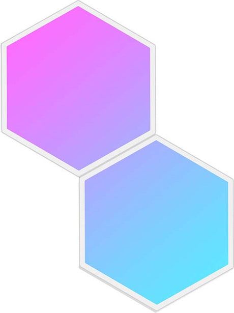 Extensão de painéis de parede hexagonais Govee - 2 painéis de luz inteligentes