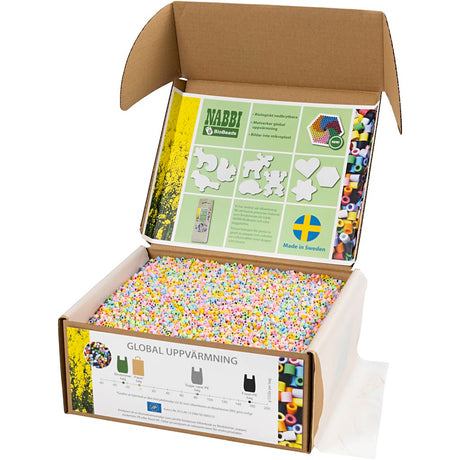 Creativ company https: www.cchobby.nl biobeads-van-nabbi-size-5x5-cm-medium-pastelcolours-55000-piece-1-box