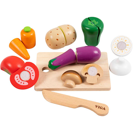 Vigatoys https: www.cchobby.nl viga-cuttable-vegetable-set-16-parts-1-set