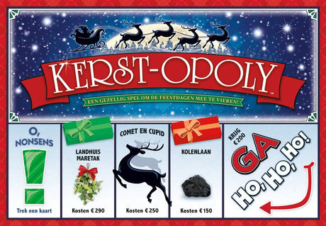 Spousta dárků vánoční opoly
