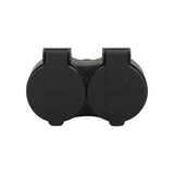 Stecker-Duo-Adapter + Hof mit Klappe