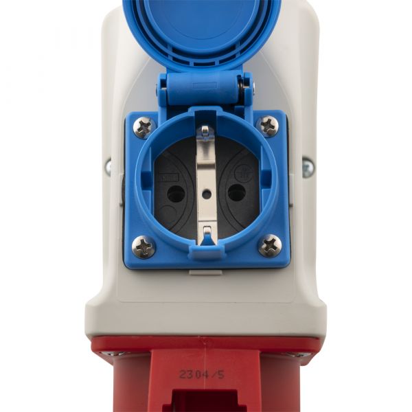Combined socket 16A 5-pin + socket 230V