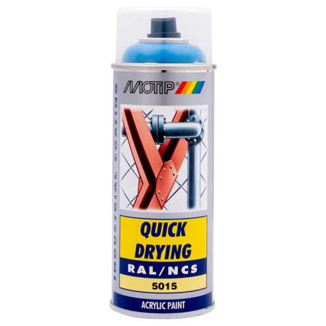 Motip industrial ral5015 400 ml.