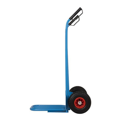 Mm hand truck blue + flap 200 kg.