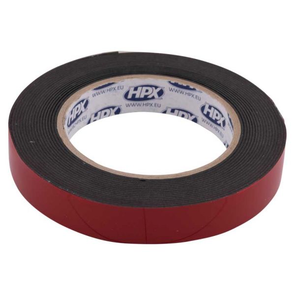 Hpx Produkter Duebelsäiteg Klebeband Max Power Outdoor Schwaarz 19mm x 5m