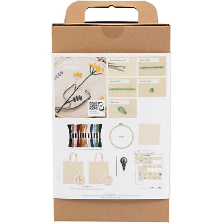 Creativ company https: www.cchobby.nl starter-hobbyset-embroidery-flowers-1-box