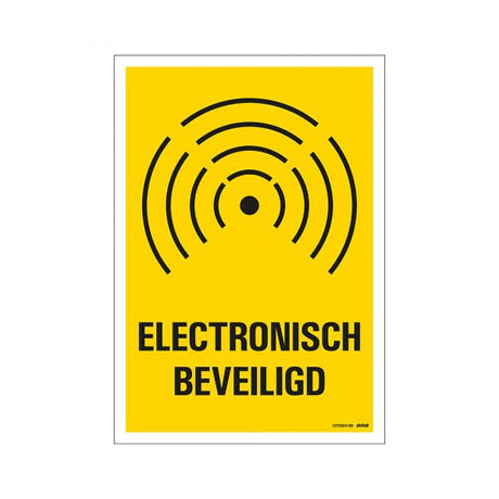 Elektroniskt säkrad tavla - 230x330 mm.