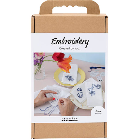 Creativ company https: www.cchobby.nl hobbyset-embroidery-napkins-off-white-1-doos