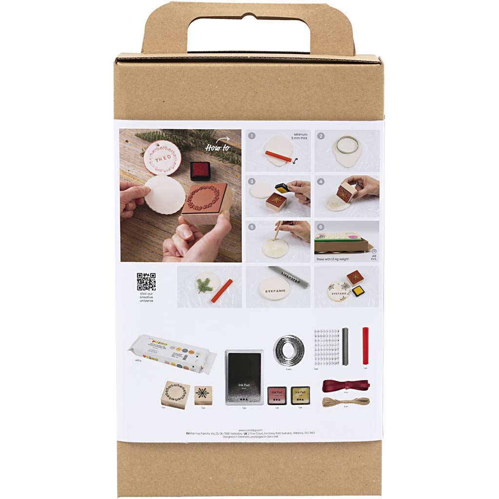 Creativ company https: www.cchobby.nl hobbyset-christmas-ornaments-self-hardening-clay-1-box