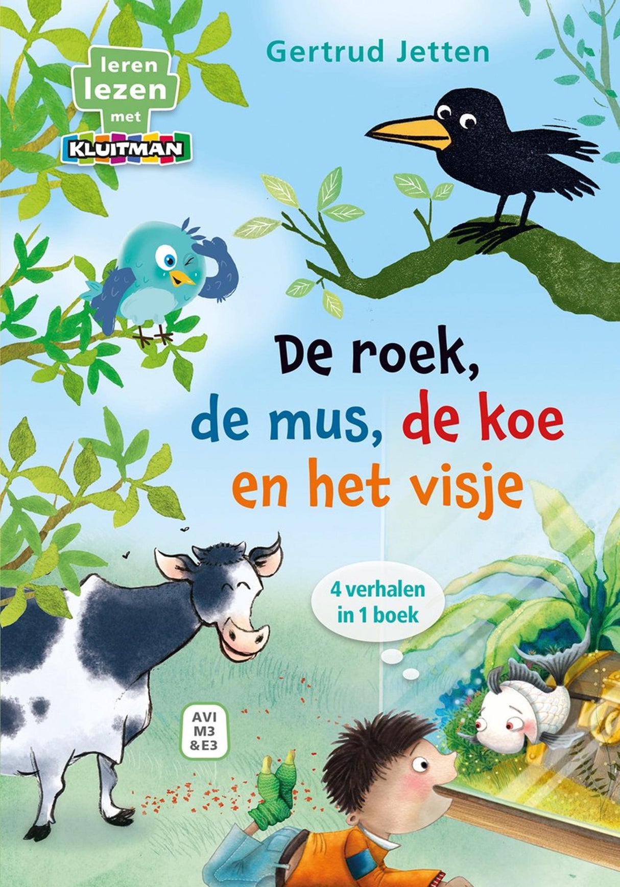 Kluitman rook, the sparrow, the cow and the fish