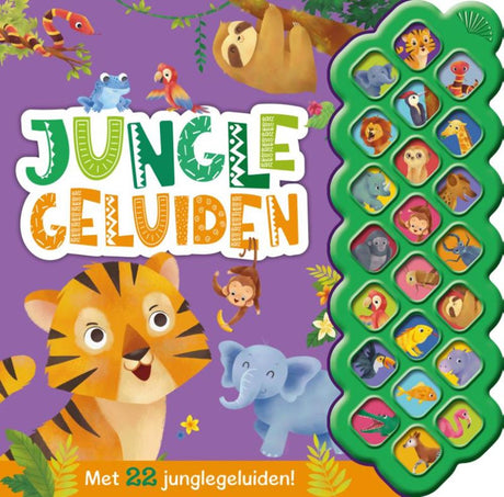 Zvuková kniha nakladatelství Rebo: zvuky džungle 0+