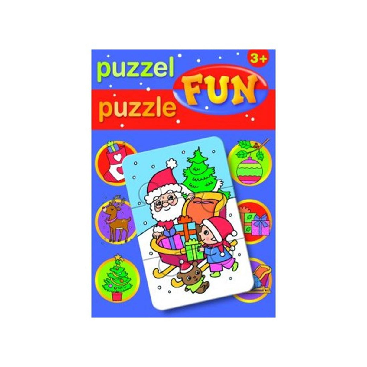 Deltas puzzle zábava Vánoce puzzle zábava Vánoce