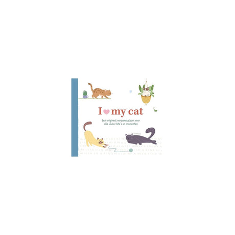 Deltas i love my cat album fill-in book